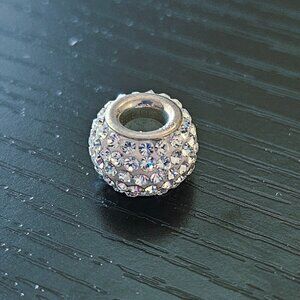 Pandora charm silver diamonds